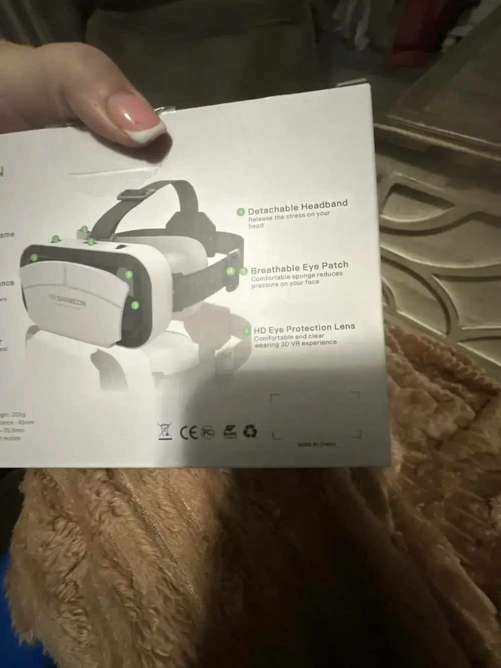 VR Shinecon SC-G12 Smartphone Virtual Reality Glasses Headset